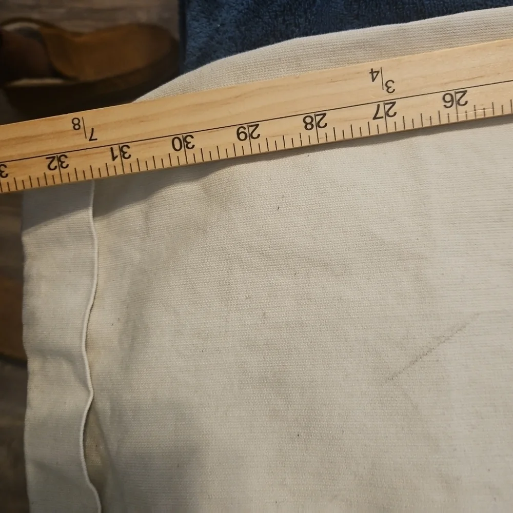 Banana Republic Smithfield MenXL W40X34L Wht Pleat Slacks/Pants Y2k Boho Cottage